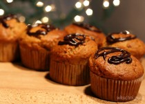 Rhubarb & strawberries muffins
