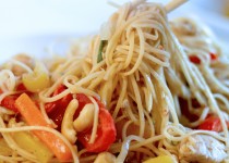Five spice chicken noodles